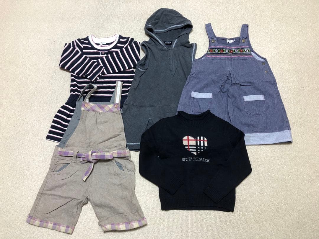 一時セール【110㎝　女の子】ブランド80着　春夏秋冬　まとめ売り