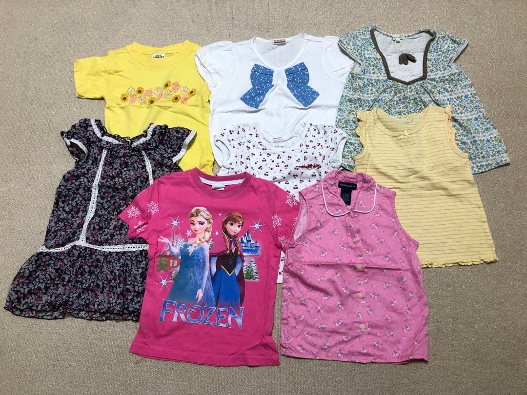 一時セール【110㎝　女の子】ブランド80着　春夏秋冬　まとめ売り