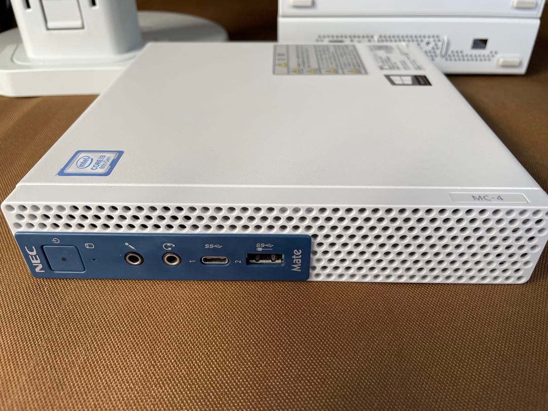 NEC 小型PC 23.8液晶セット 第8世代i3 メモリ16G SSD＋HDD