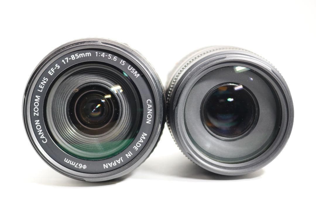 ボディ新品級 【Canon EOS Kiss X9i ダブルレンズセット】