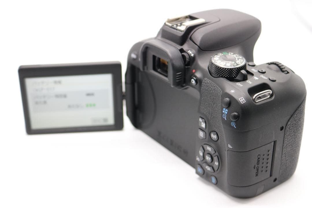 ボディ新品級 【Canon EOS Kiss X9i ダブルレンズセット】