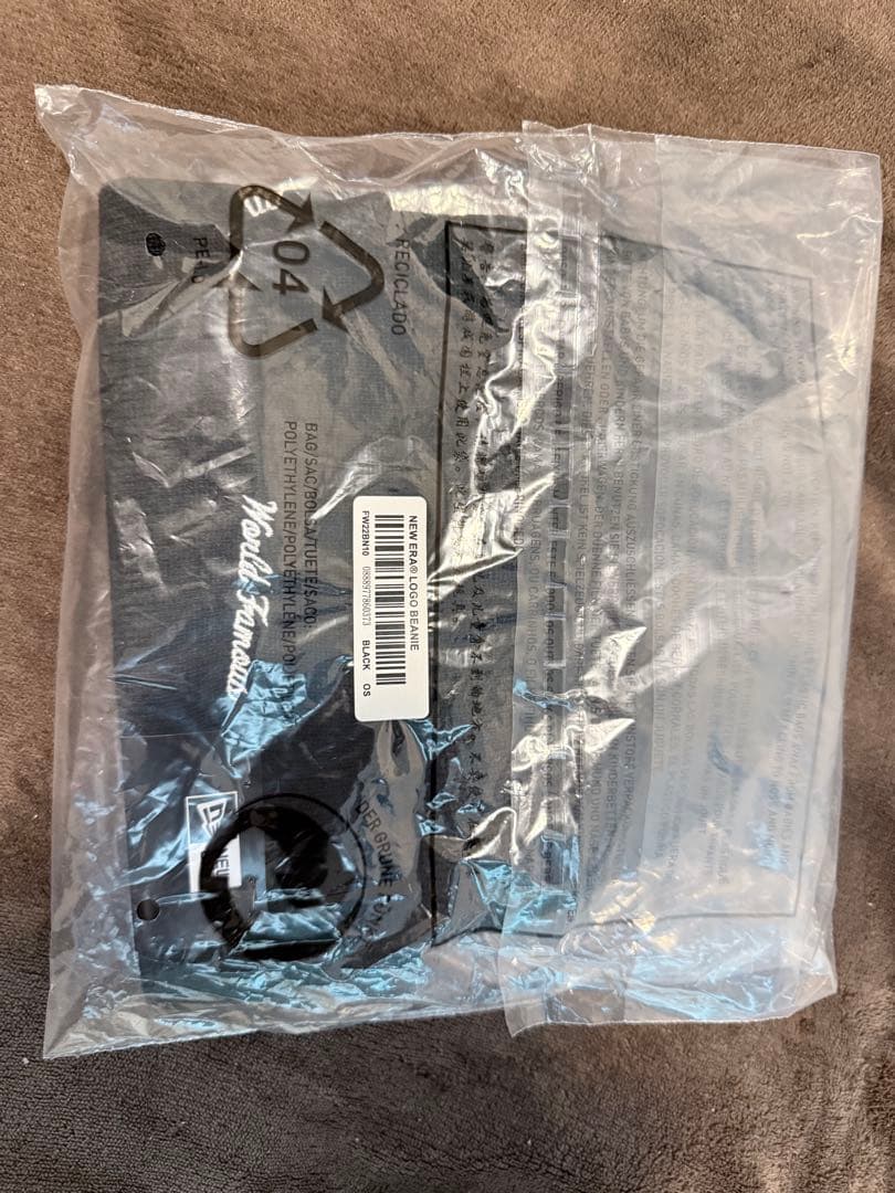 Supreme New Era box logo Beanie ブラック/レッド