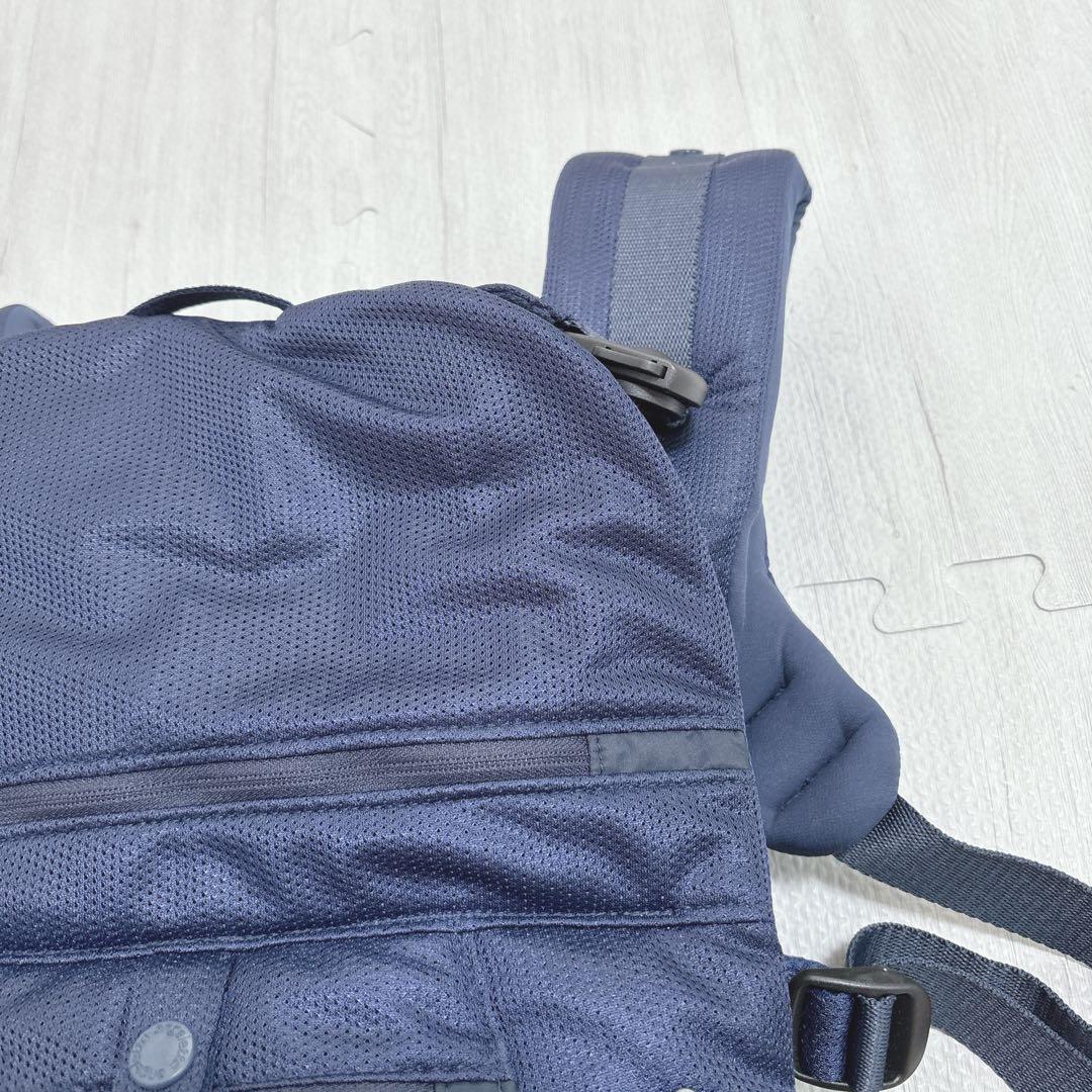 アンジェレッテ ベビーキャリア オン ネイビー 抱っこ紐 ヒップシート