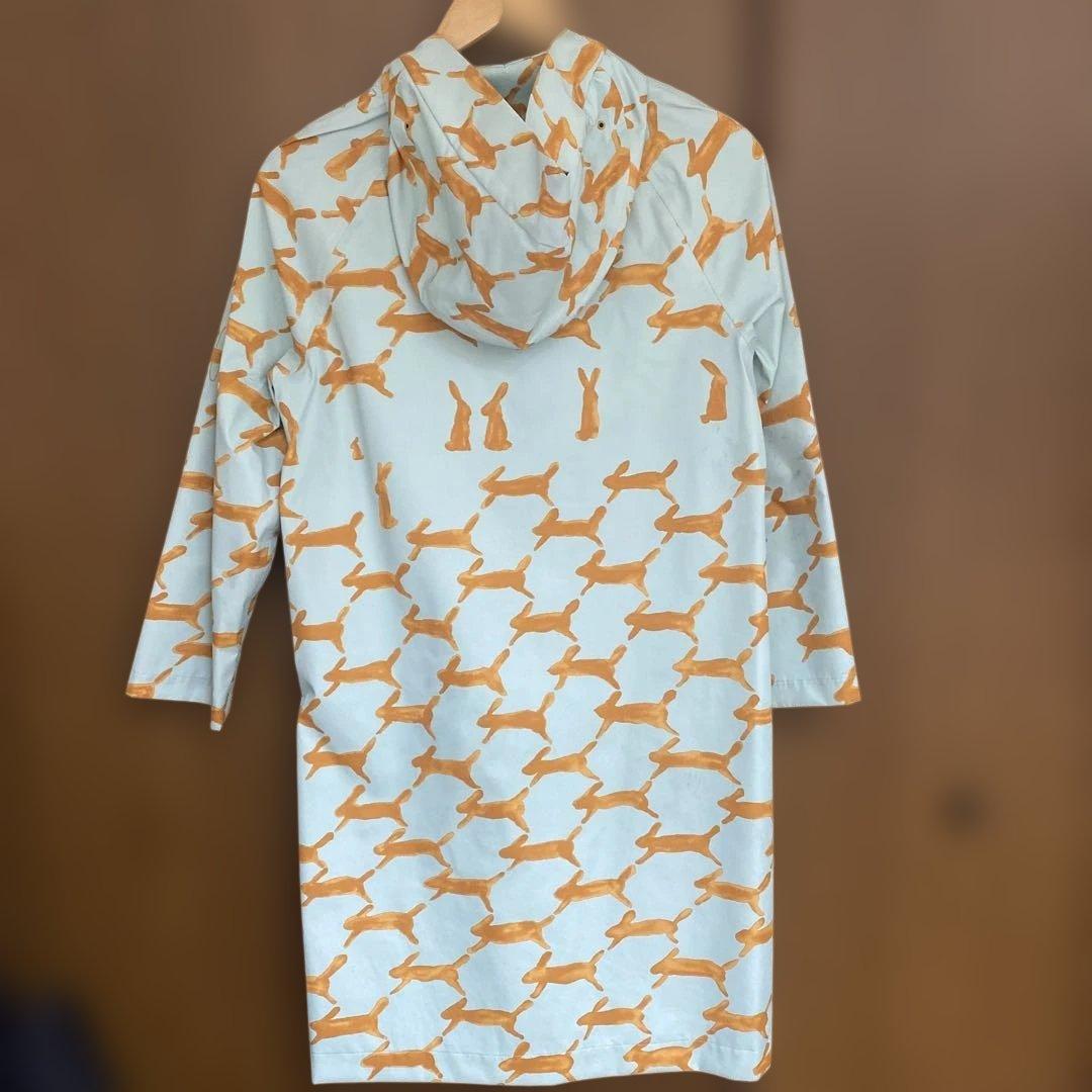 ミナペルホネン　レインコート フード付き