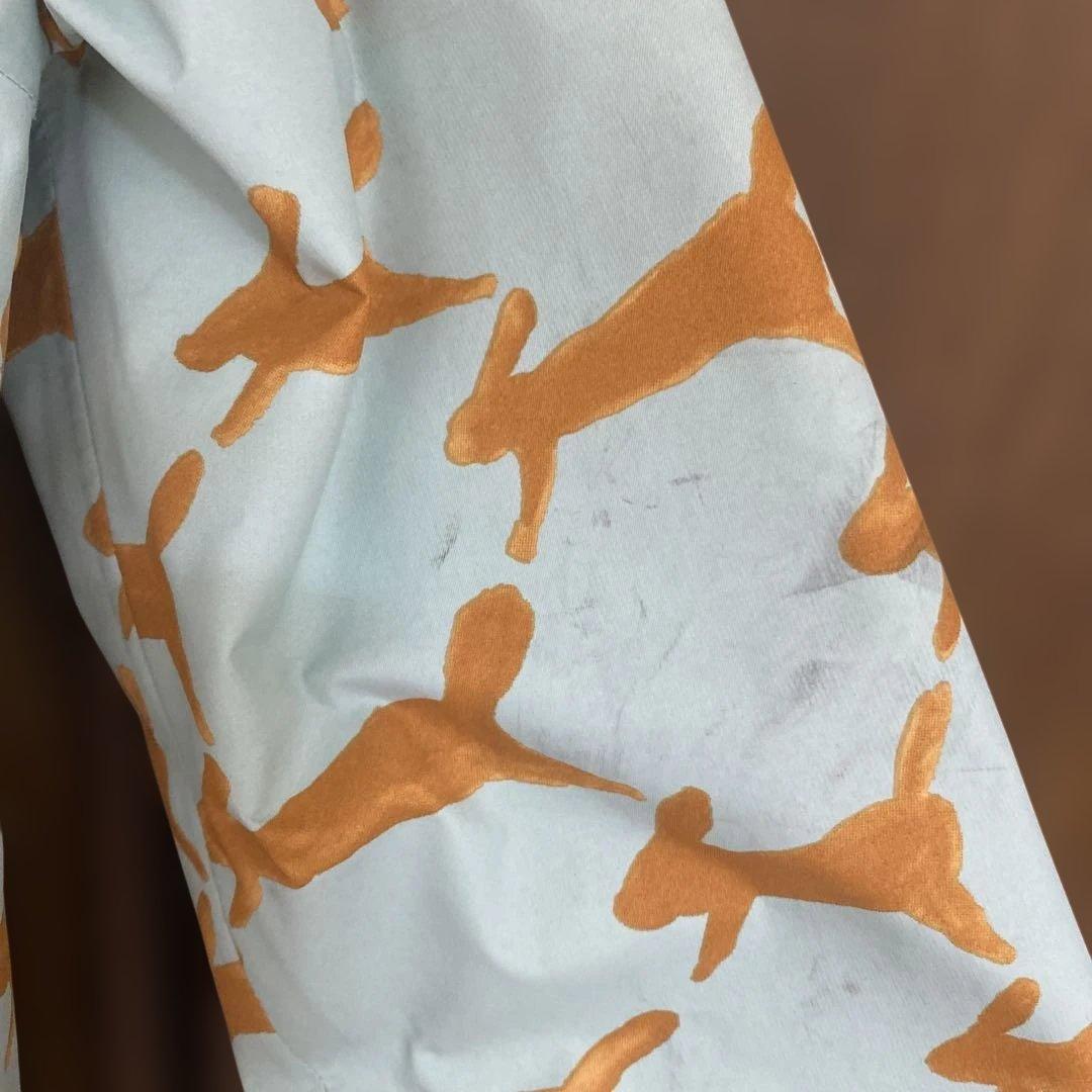 ミナペルホネン　レインコート フード付き