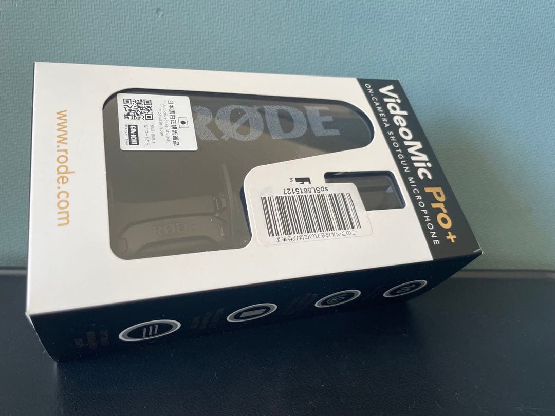 【ぽっちゃん】RODE VideoMic Pro+、延長ケーブル