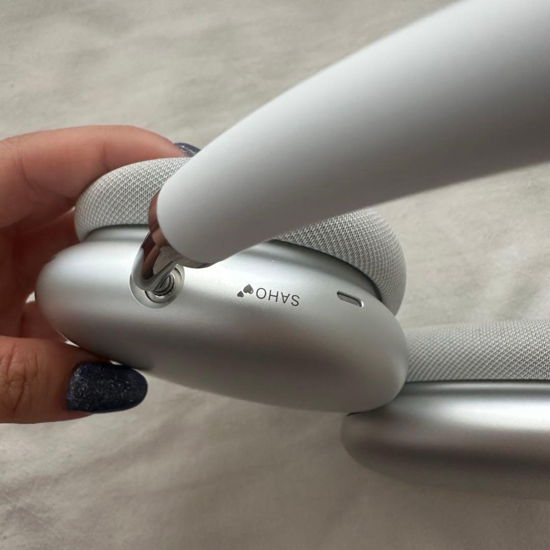 【バッテリー、ヘッド新品✨】Apple airpods max シルバー