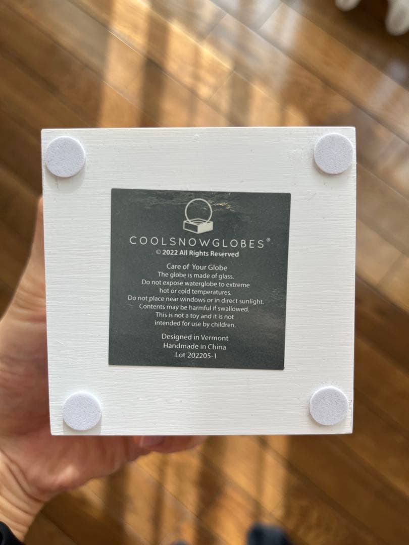 Cool  Globes スノードーム　オブジェ　インテリア置物