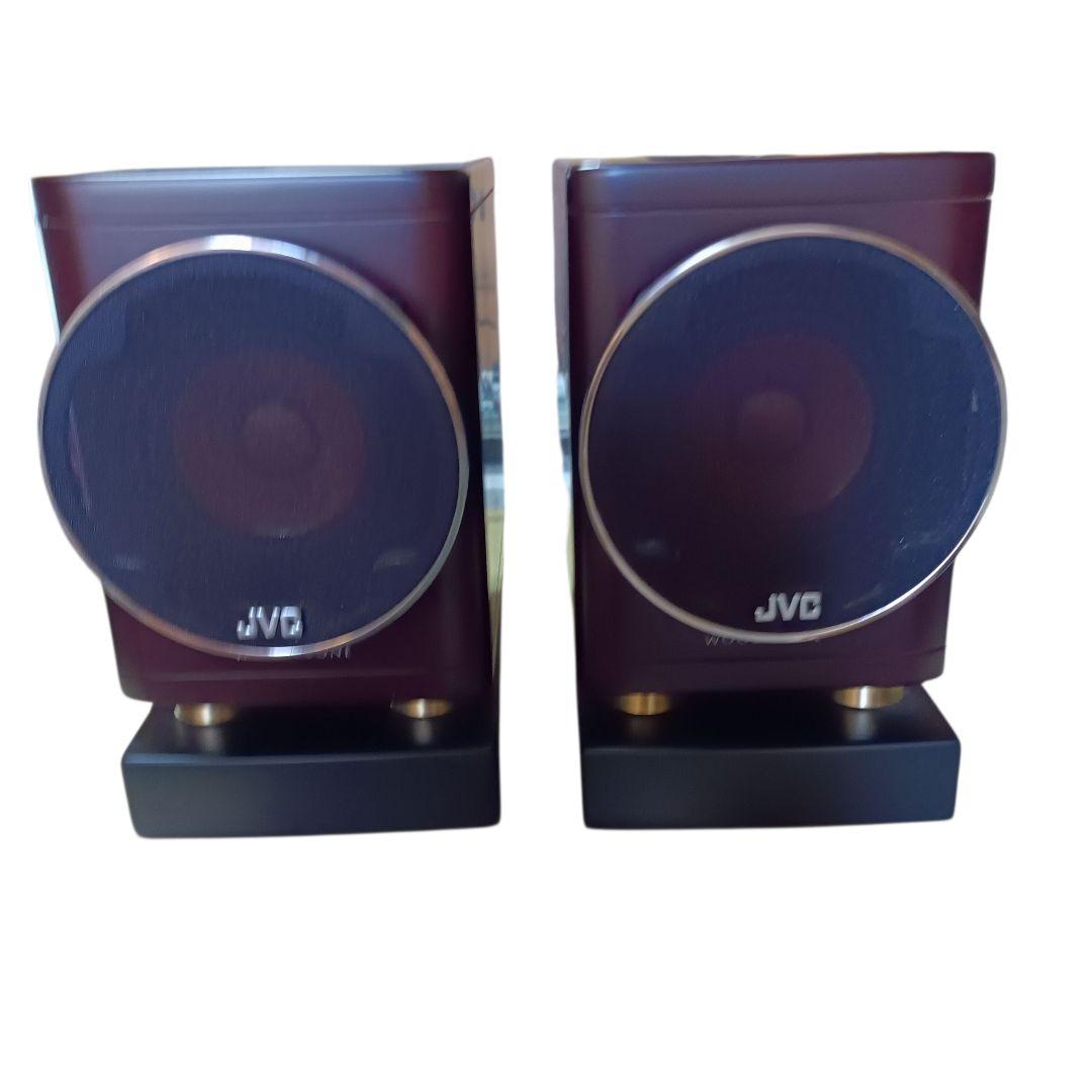 JVC ウッドコーン スピーカー sp-exn1　専用スピーカー台付きセット