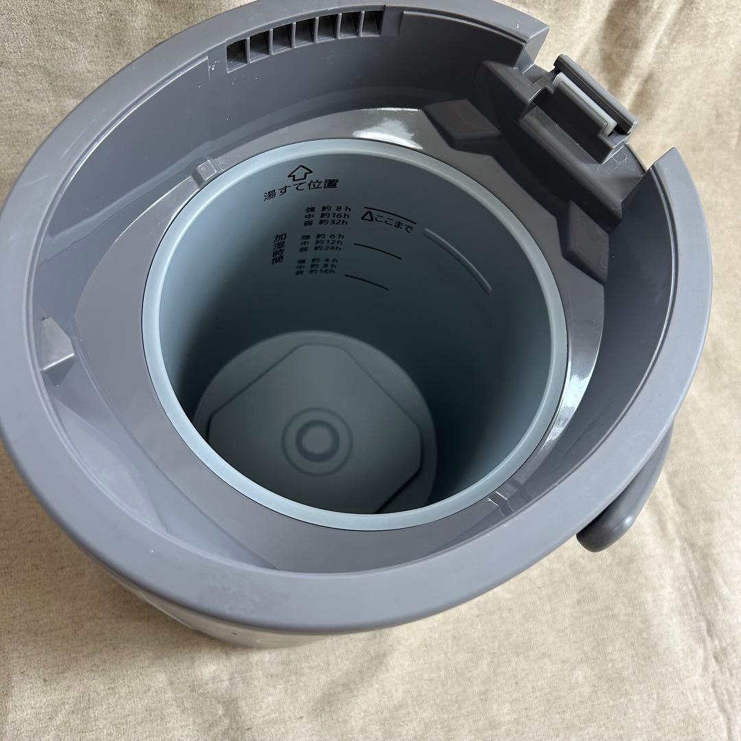 象印 EE-DD35-HA グレー スチーム式加湿器 3.0L 2023年製