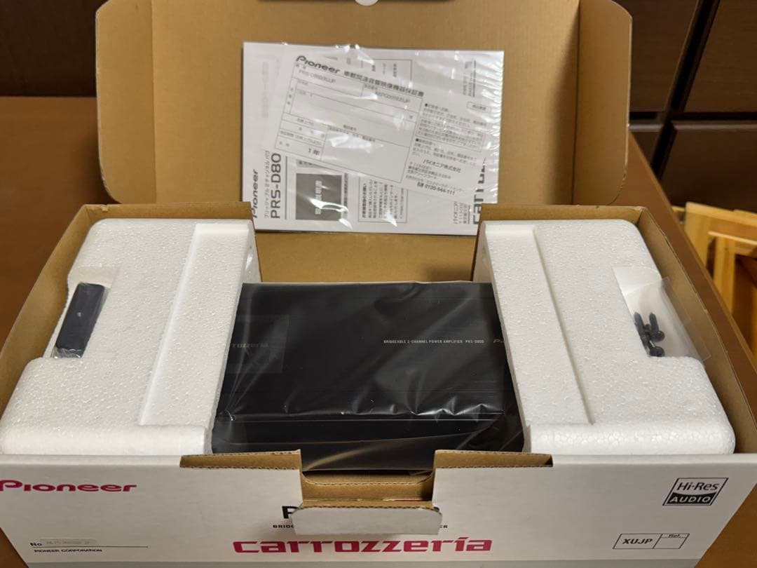 Pioneer パイオニア パワーアンプ PRS-D800 250W×2 2個