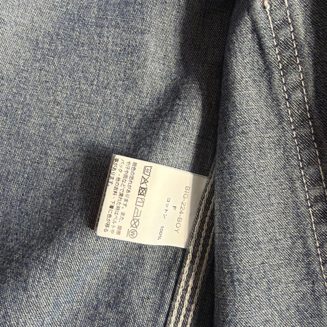 新品未使用タグ付BEAMS BOY【別注】BIGMAC / フェイドカバーオール