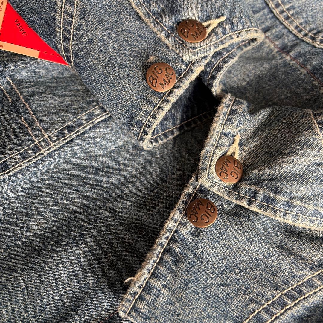 新品未使用タグ付BEAMS BOY【別注】BIGMAC / フェイドカバーオール