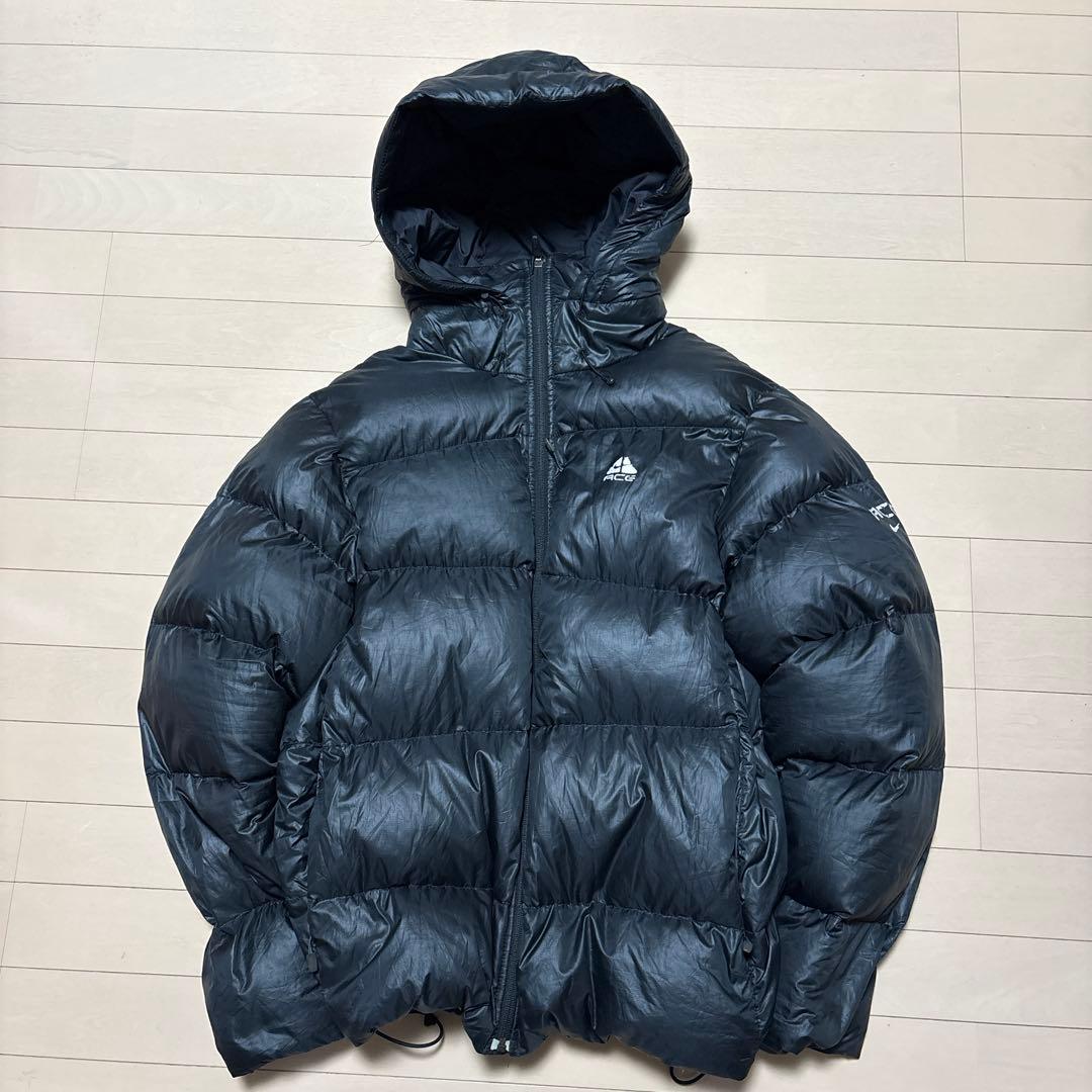 NIKE ACG 【3】outer layer ダウンジャケット ドローコード付