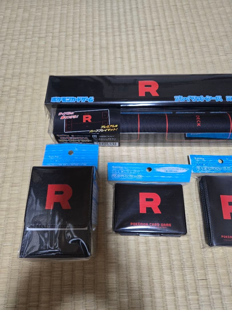 ロケット団の栄光 サプライセット プレイマット デッキシールド　Fデッキケース