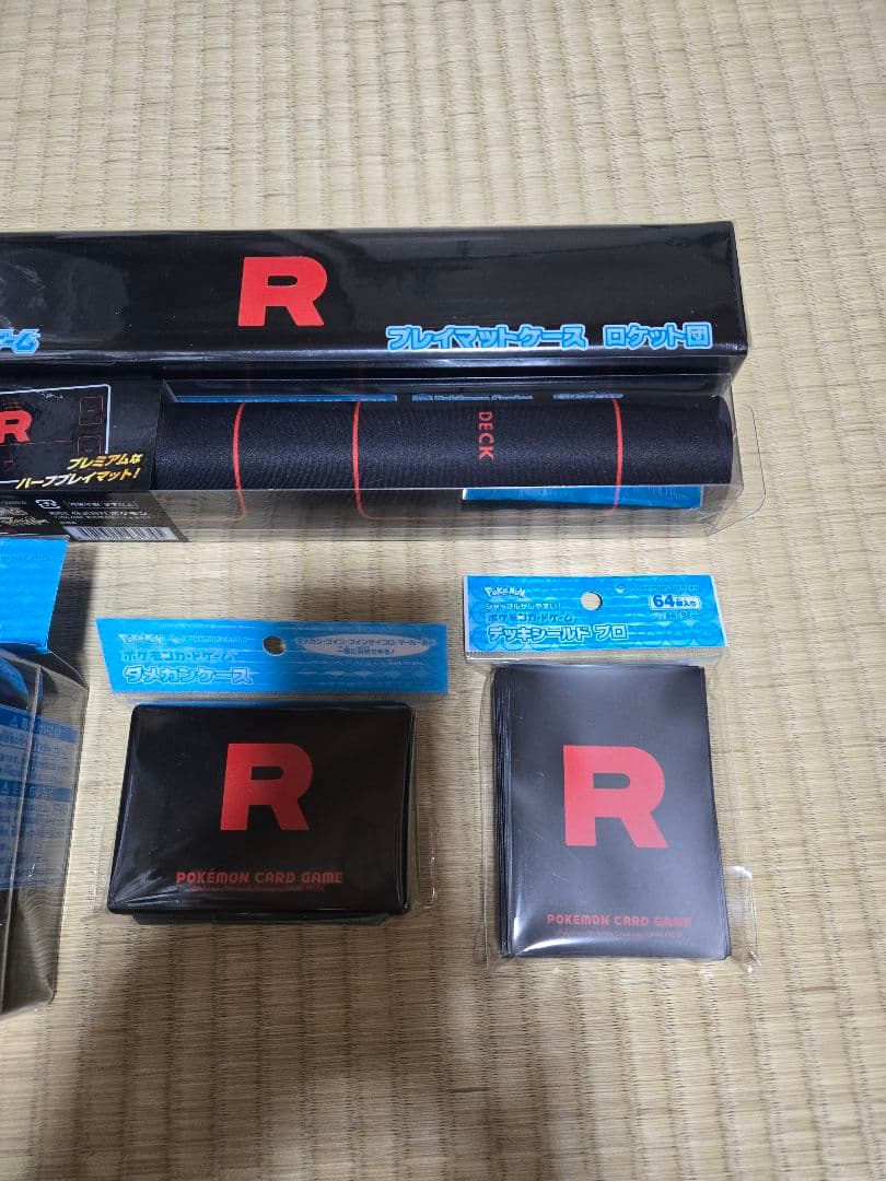 ロケット団の栄光 サプライセット プレイマット デッキシールド　Fデッキケース