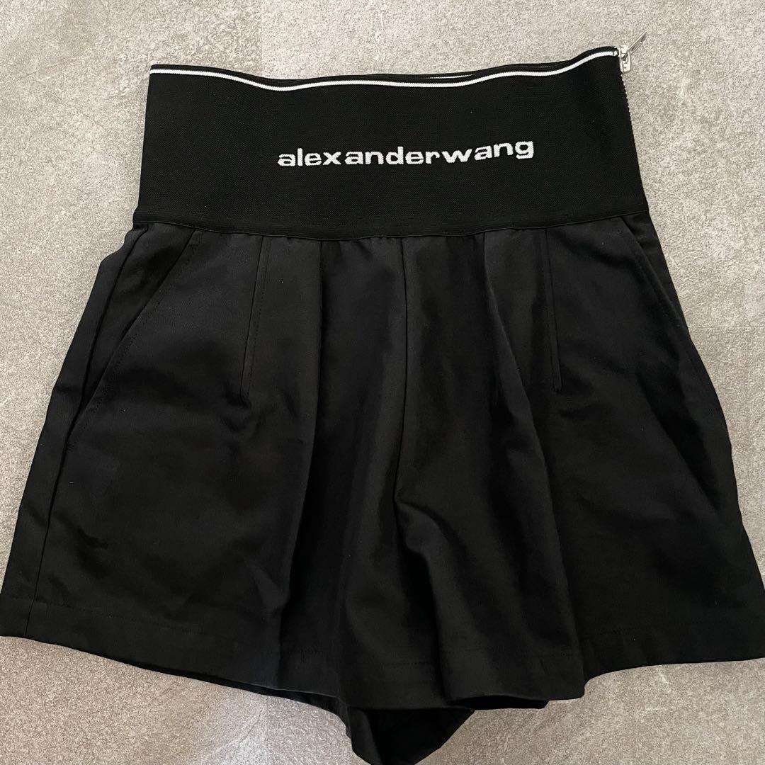 美品★アレキサンダーワン　サファリショーツ　ショートパンツ　ブラック　黒　2