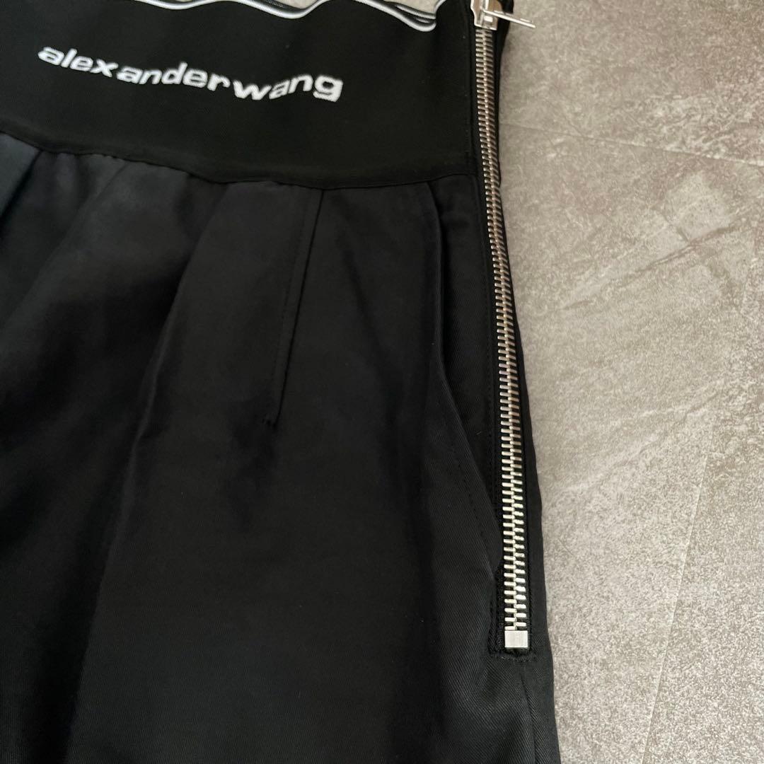 美品★アレキサンダーワン　サファリショーツ　ショートパンツ　ブラック　黒　2