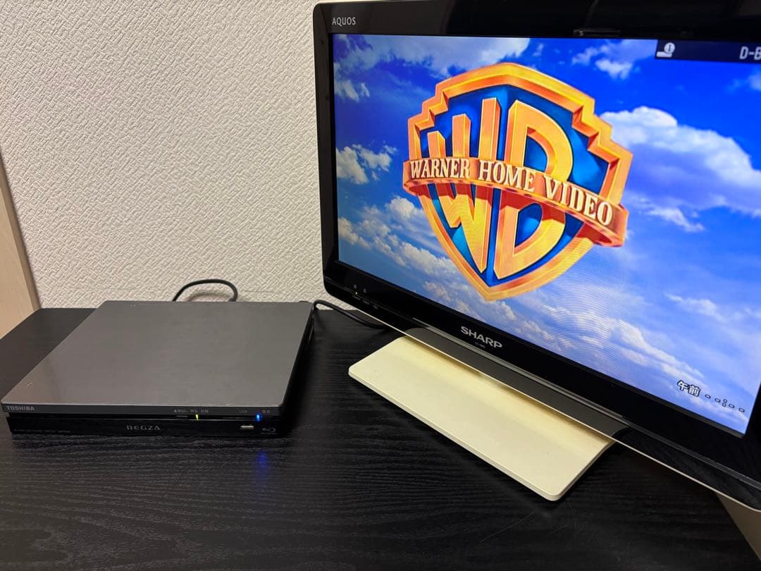 TOSHIBA REGZA DBP-R500 ブルーレイプレーヤー リモコン付き