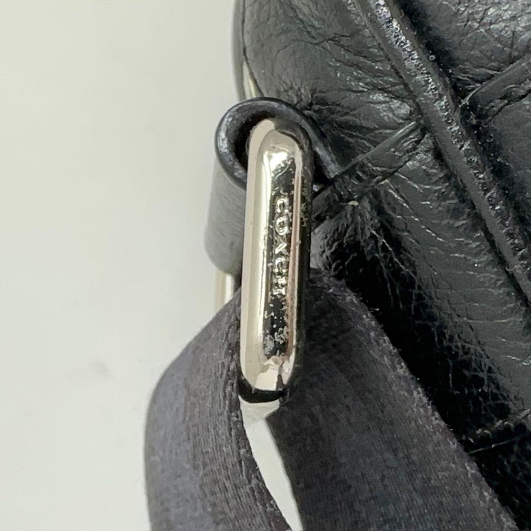 がん様　COACH コーチ レザー ショルダーバッグ メンズ