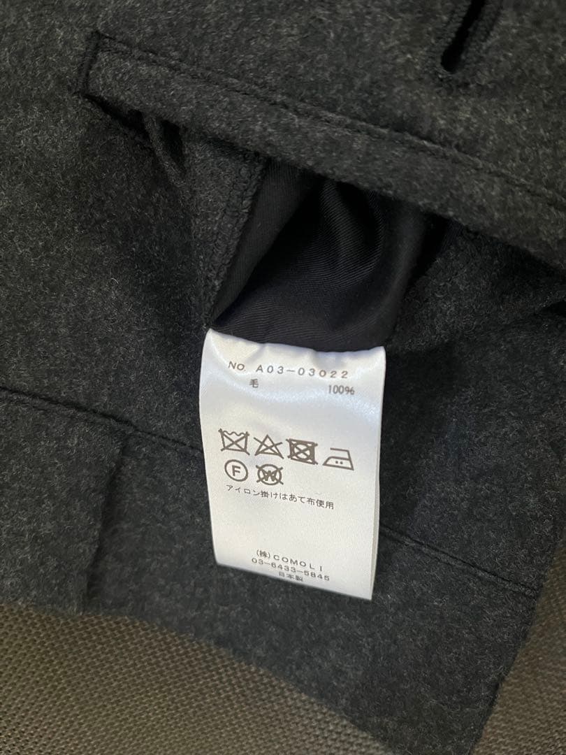 ヤ*ン様 comoli 24aw ウールフラノパンツ サイズ1