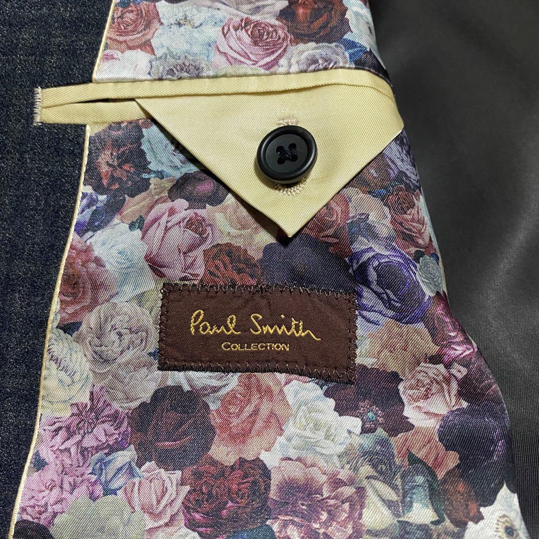 フランネル　ガンクラブチェック　スーツ　ポールスミスコレクション