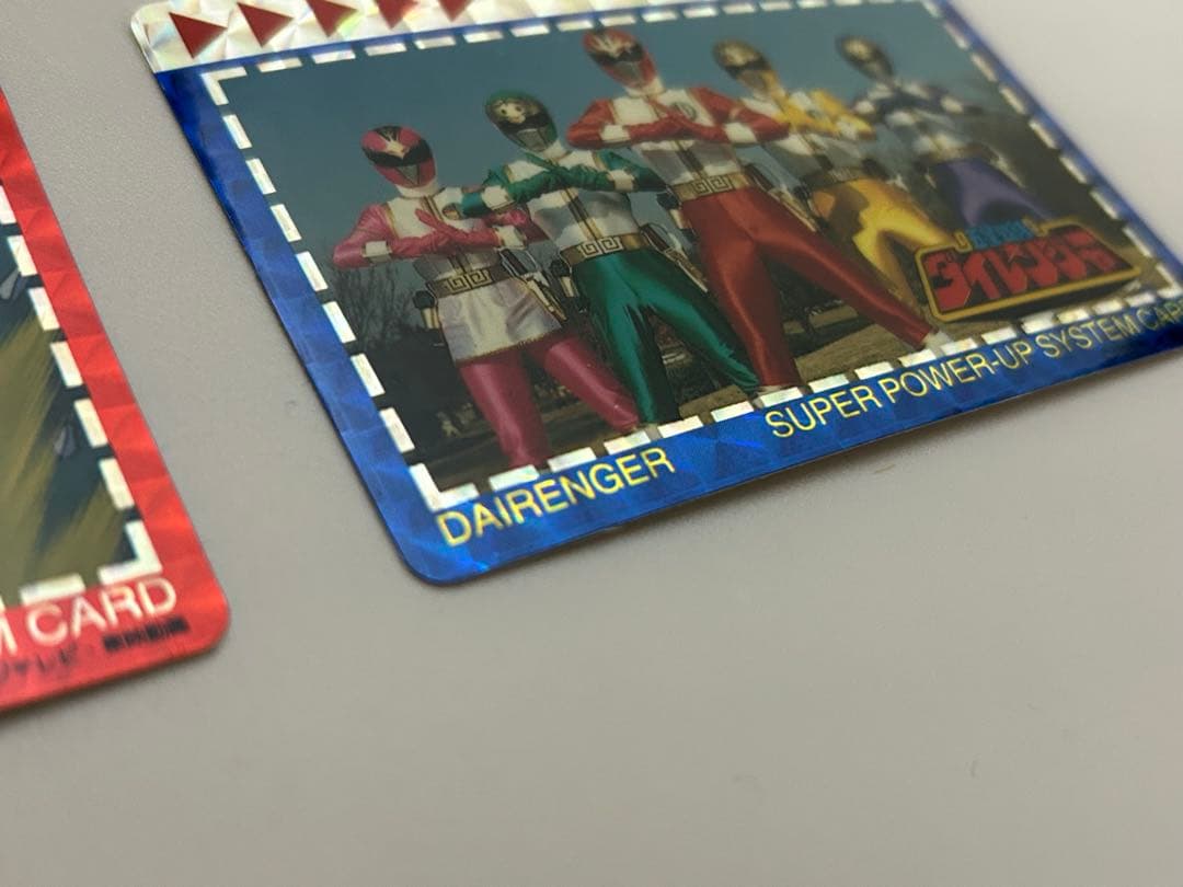 激レアASAHI ドラゴンボールZ ダイレンジャー カード 2枚