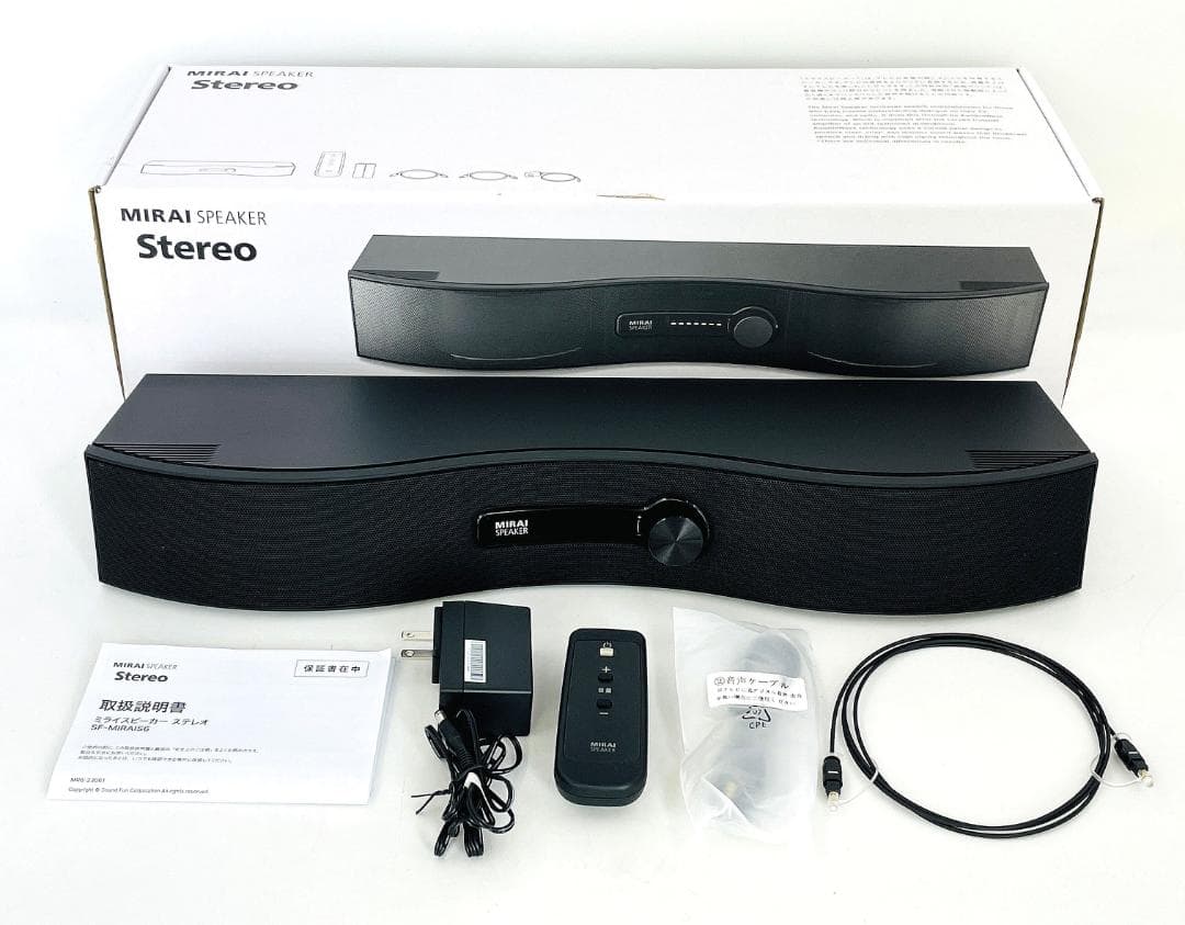 【未使用展示品】 MIRAI SPEAKER Stereo SF-MIRAIS6