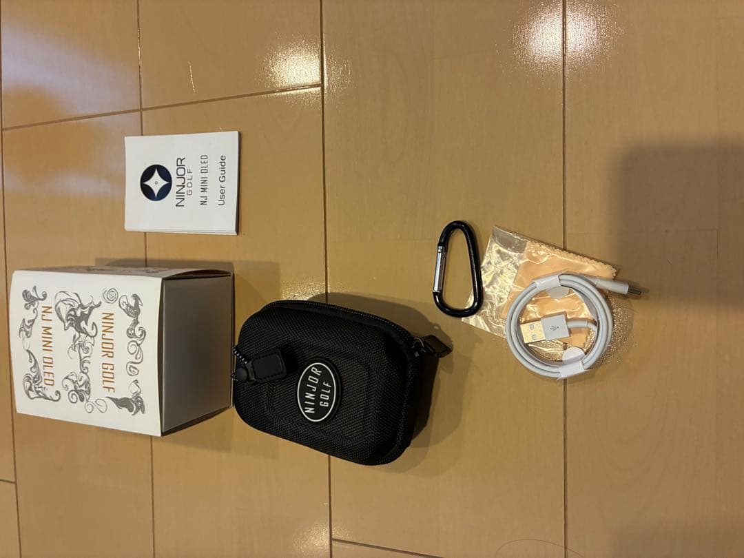 NINJOR MINI　ゴルフ用距離計　EZクリップ装着済　３点間距離可能