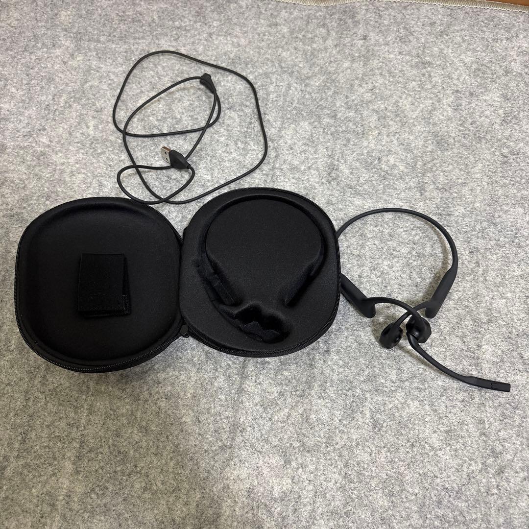 SHOKZ Open Comm2 骨伝導イヤホン 収納ケース付き