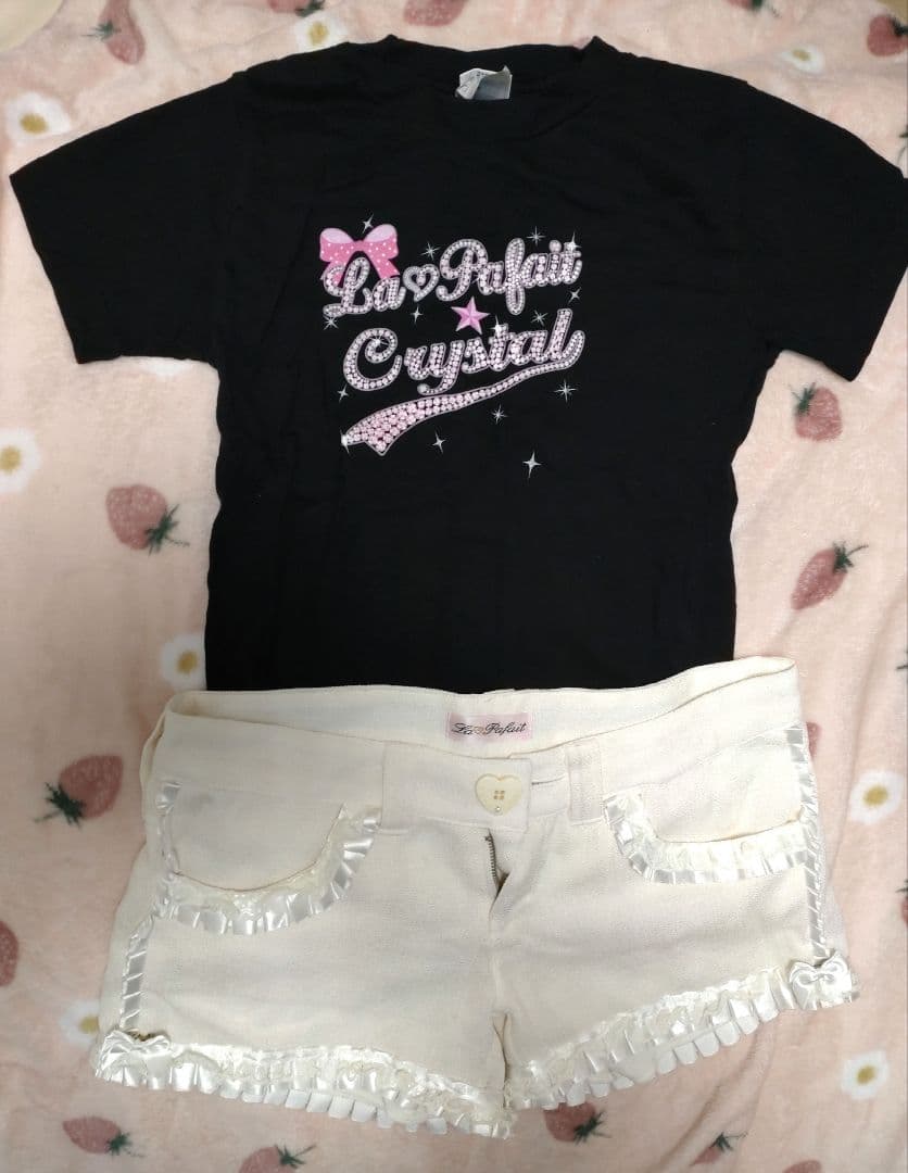 La Parfait Tシャツ＆ショートパンツセット