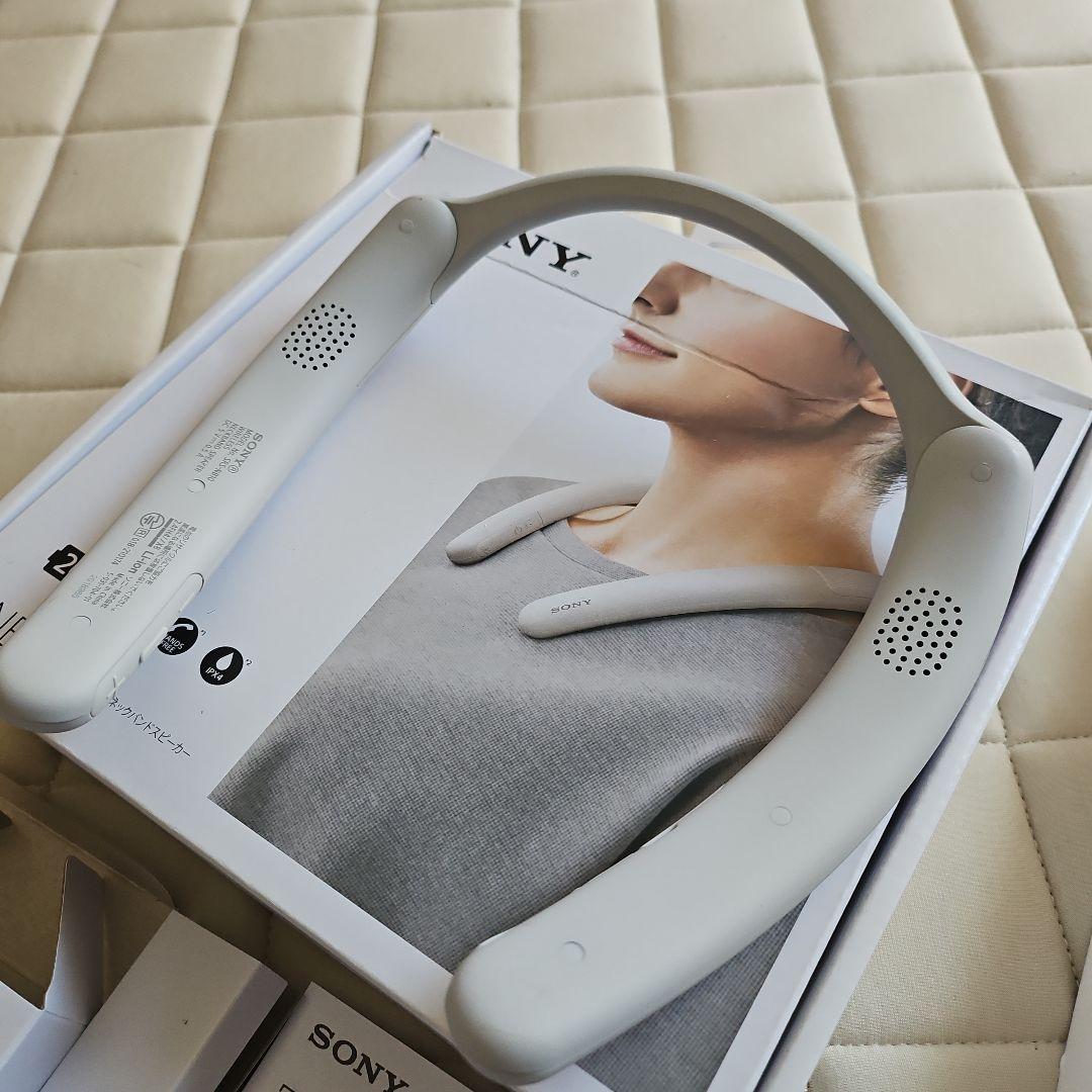 SONY NB10 ネックバンドスピーカー ホワイト　ソニー