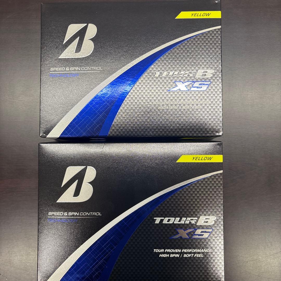 ブリヂストン TOUR B XSイエロー 2ダース