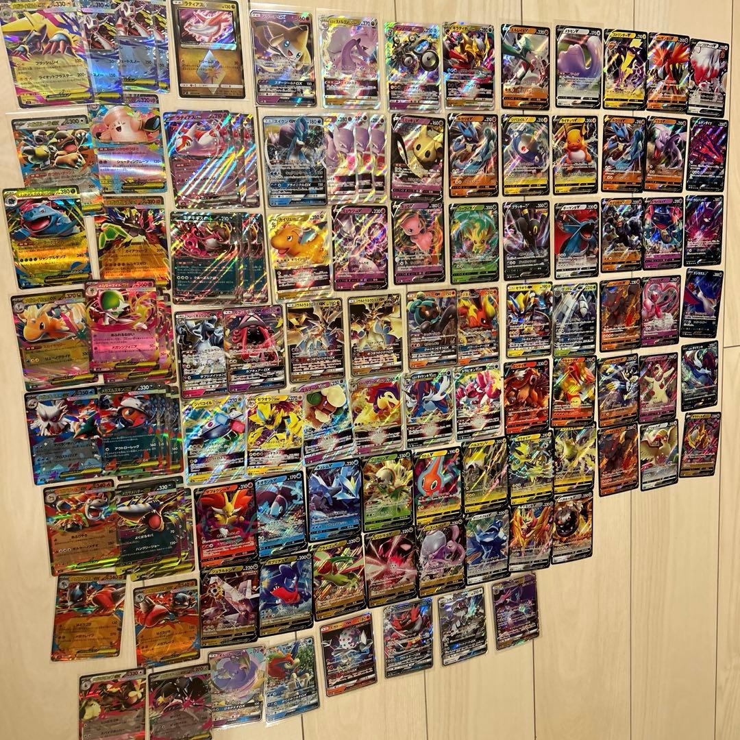 ポケモンカードRR、RRR まとめ売り109枚