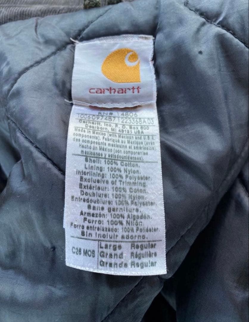 フェード　Carhartt トラディショナルコート