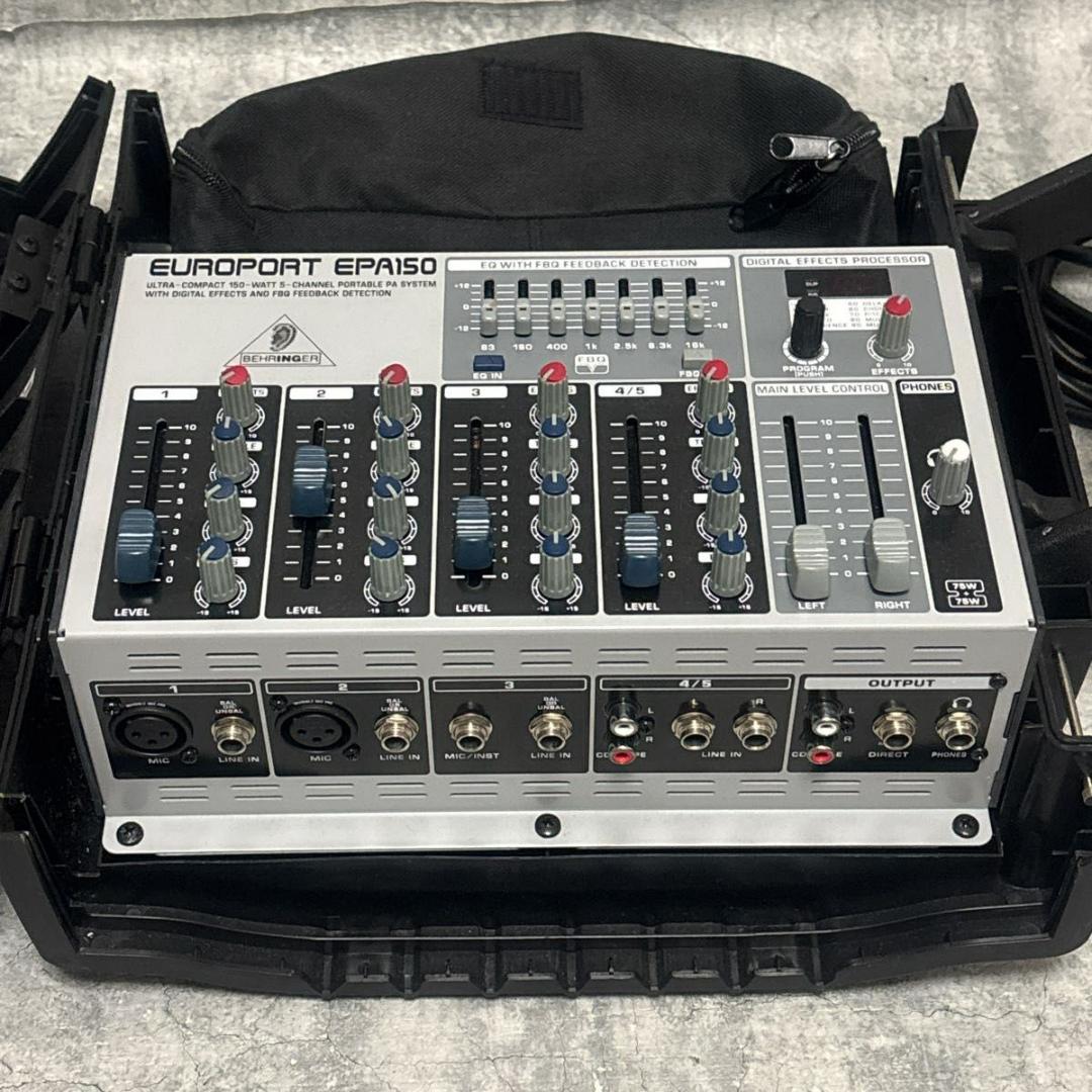 【極美品 】ベリンガー EPA150 ウルトラコンパクトPAシステム