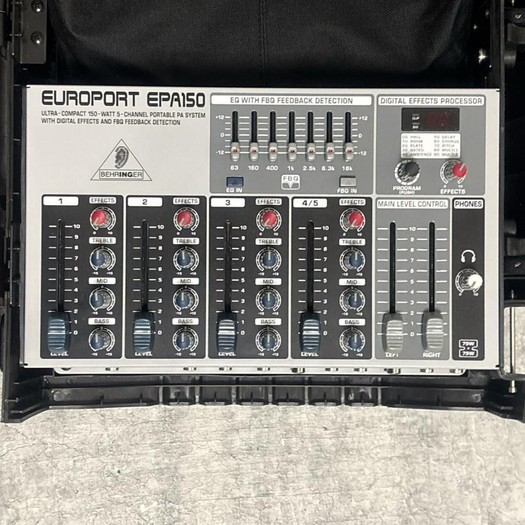 【極美品 】ベリンガー EPA150 ウルトラコンパクトPAシステム