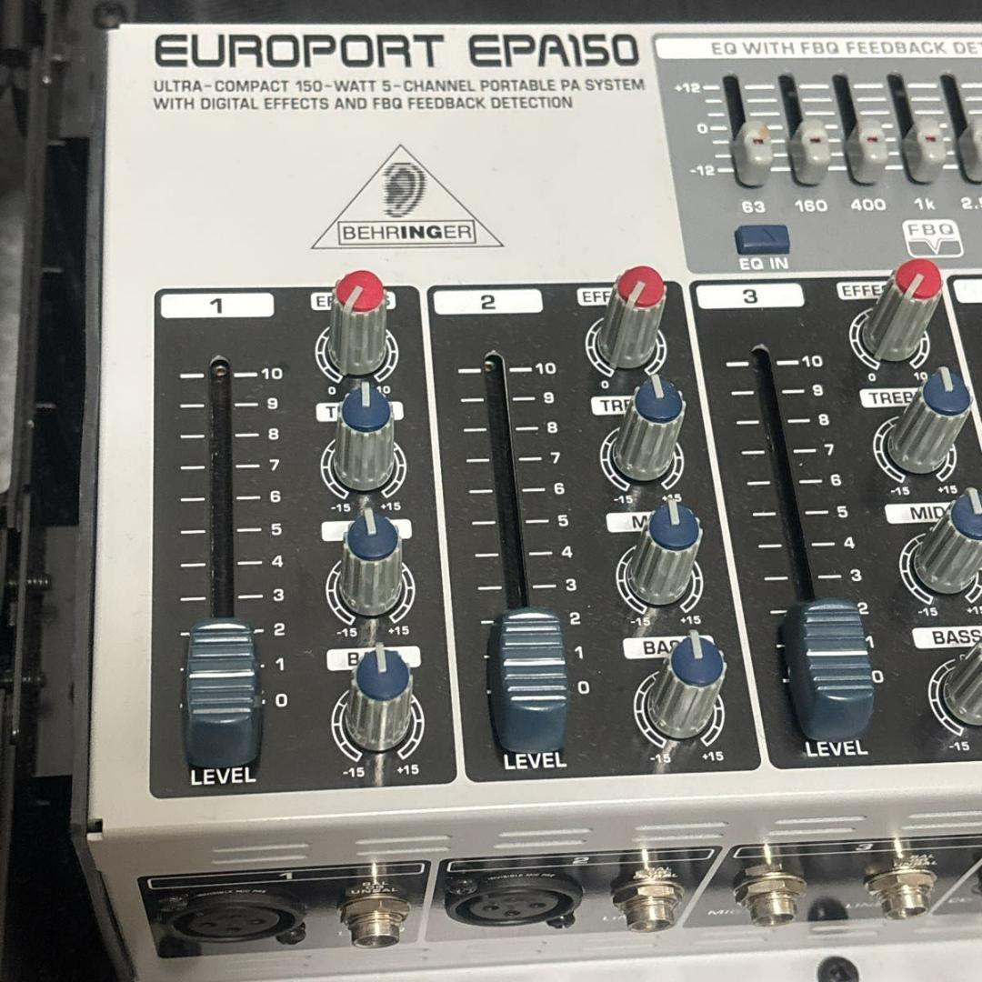 【極美品 】ベリンガー EPA150 ウルトラコンパクトPAシステム
