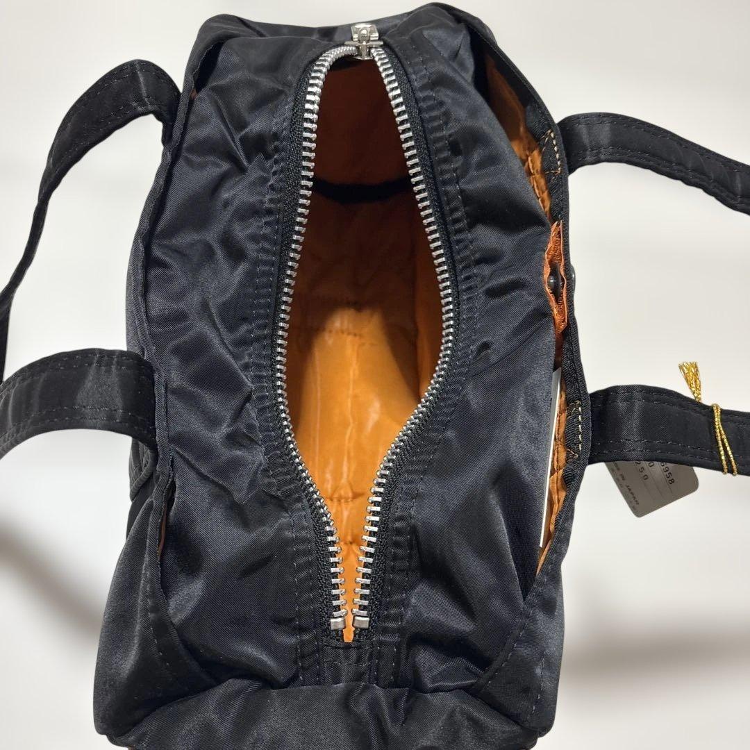 PORTER ブラック ミニドラムバッグ