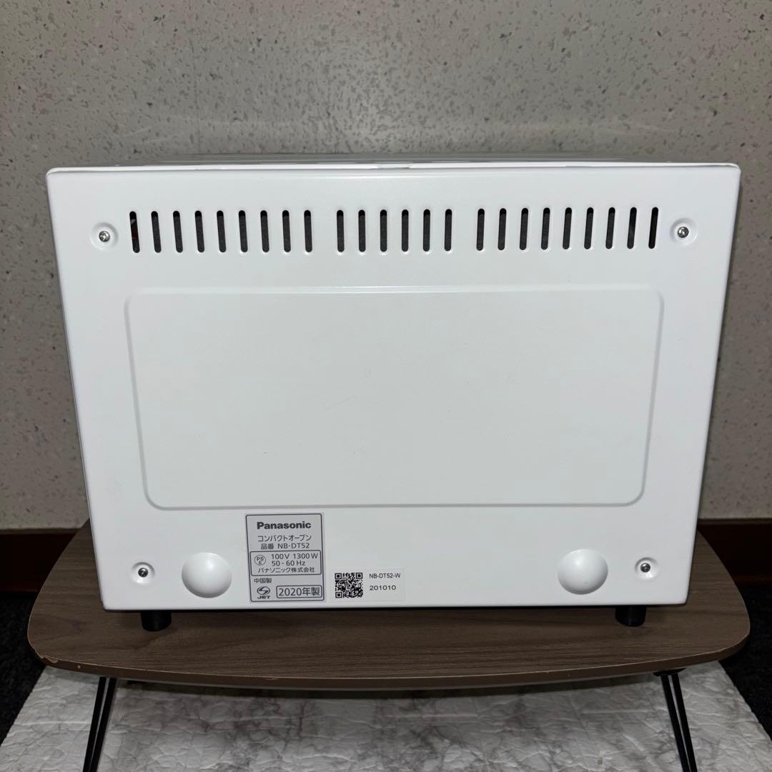 【2020年製】PanasonicコンパクトオーブンNB-DT52-W