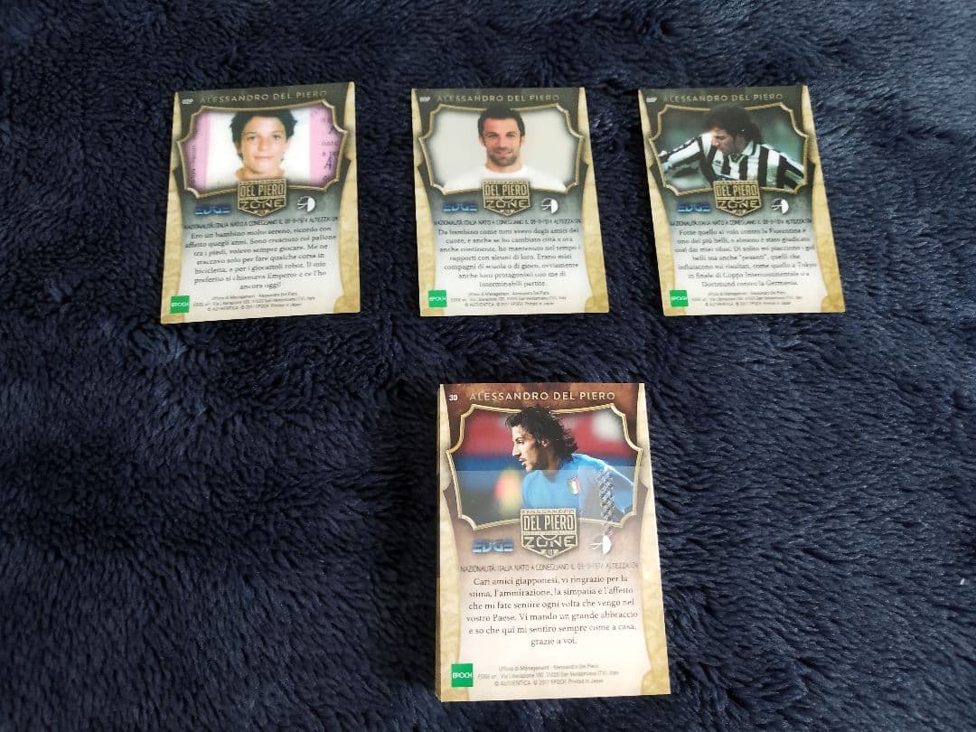 デルピエロ サインカード EPOCH