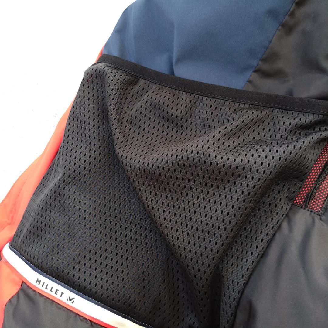 MILLET スキーウェアＭ　ストラットンＪＫ　断熱材　ポケット充実　デカロゴ