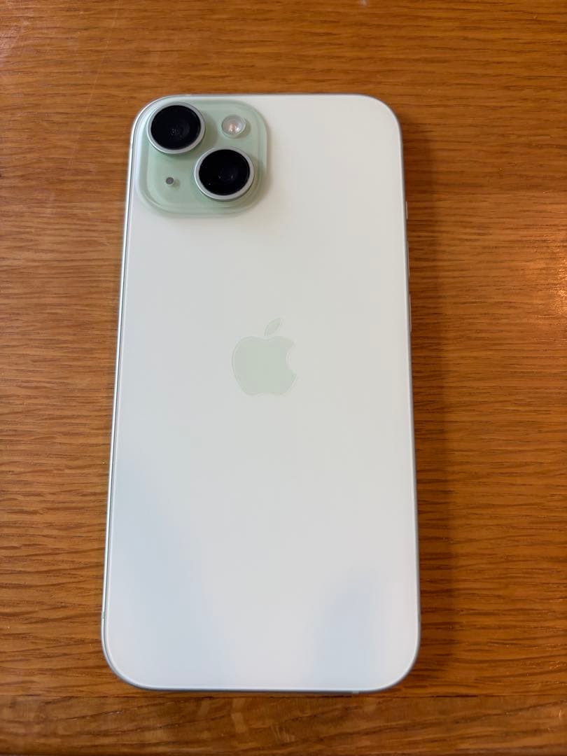iPhone15 256GB SIMフリー　ミントグリーン