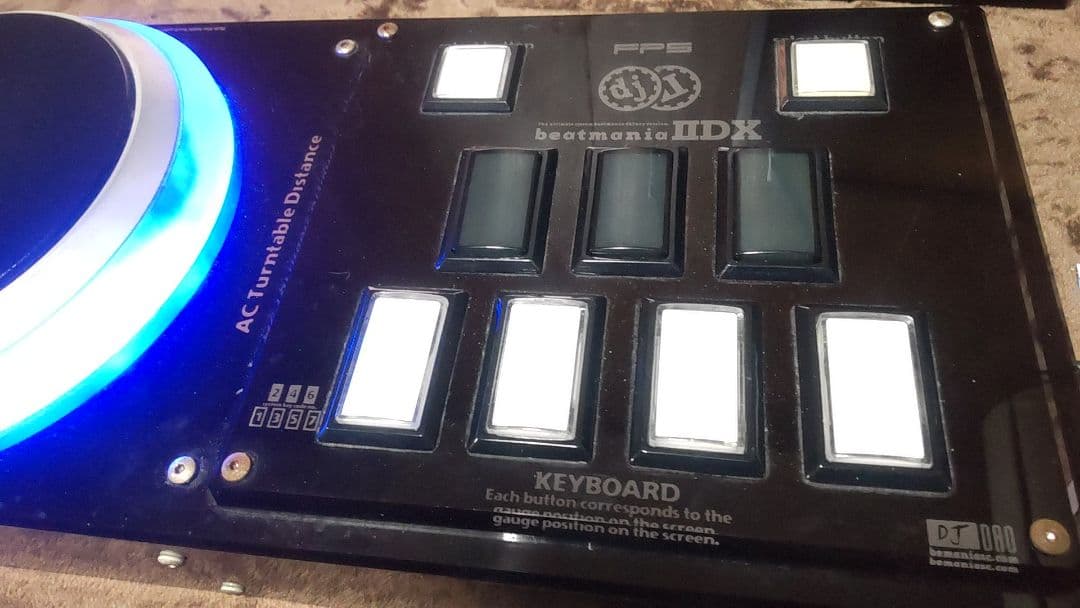ビートマニア DAO FPS コントローラー 静音化 完動品