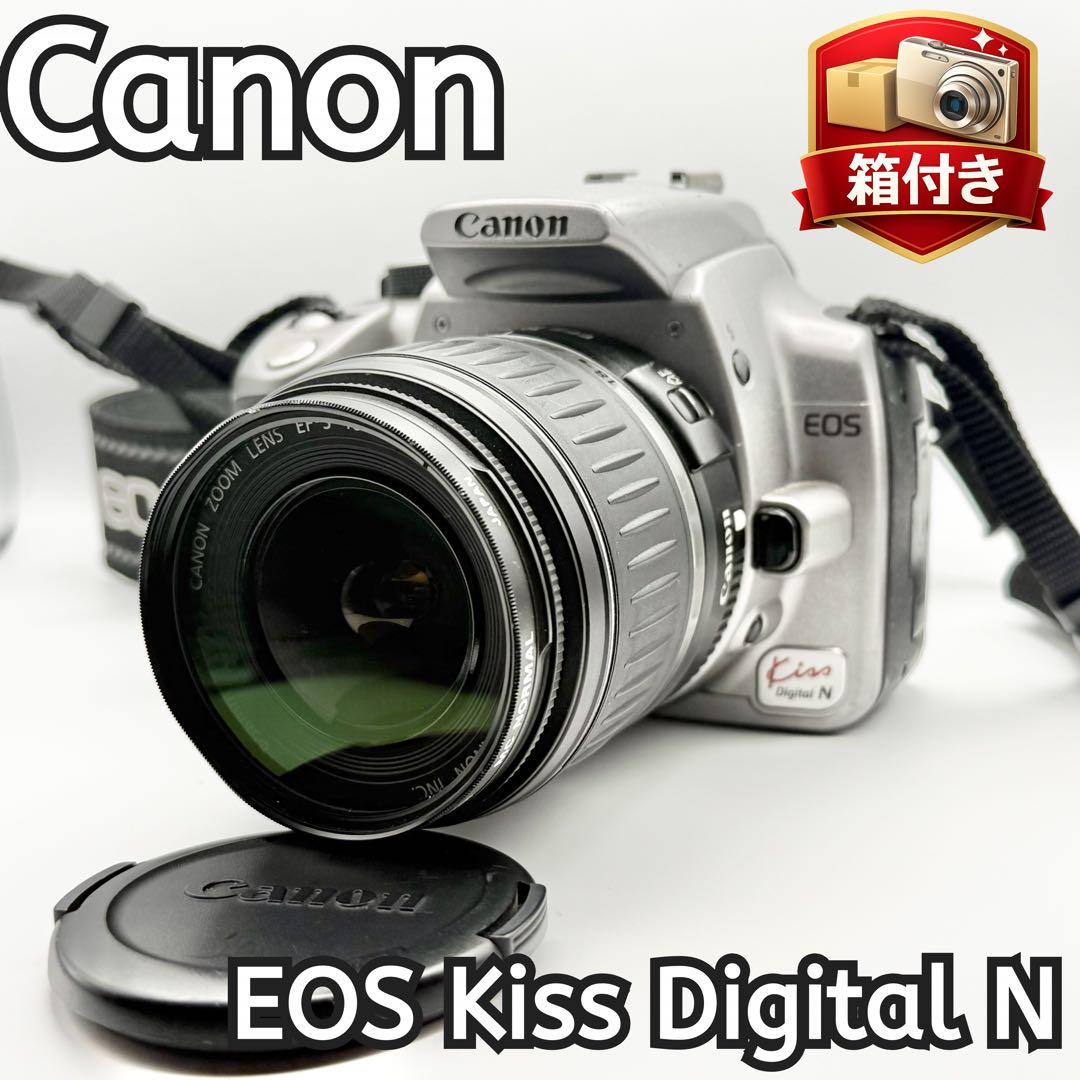【箱付き】Canon EOS Kiss Digital N デジタル一眼レフ