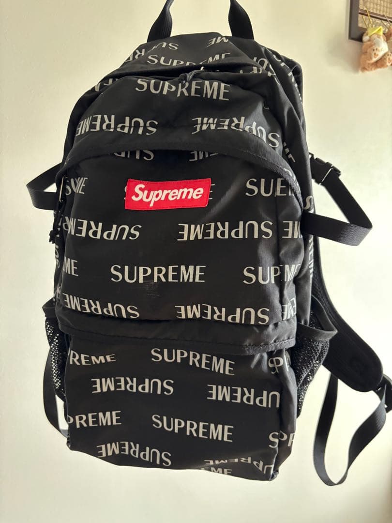バッグ Supreme 3M Reflective Repeat Backpack