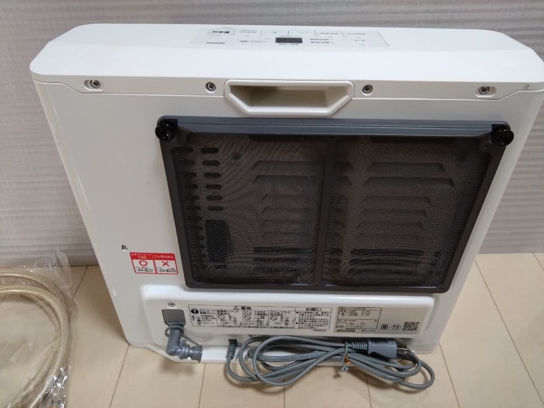 2022年製　ノーリツ　GFH-2406S　都市ガスファンヒーター ホース付き