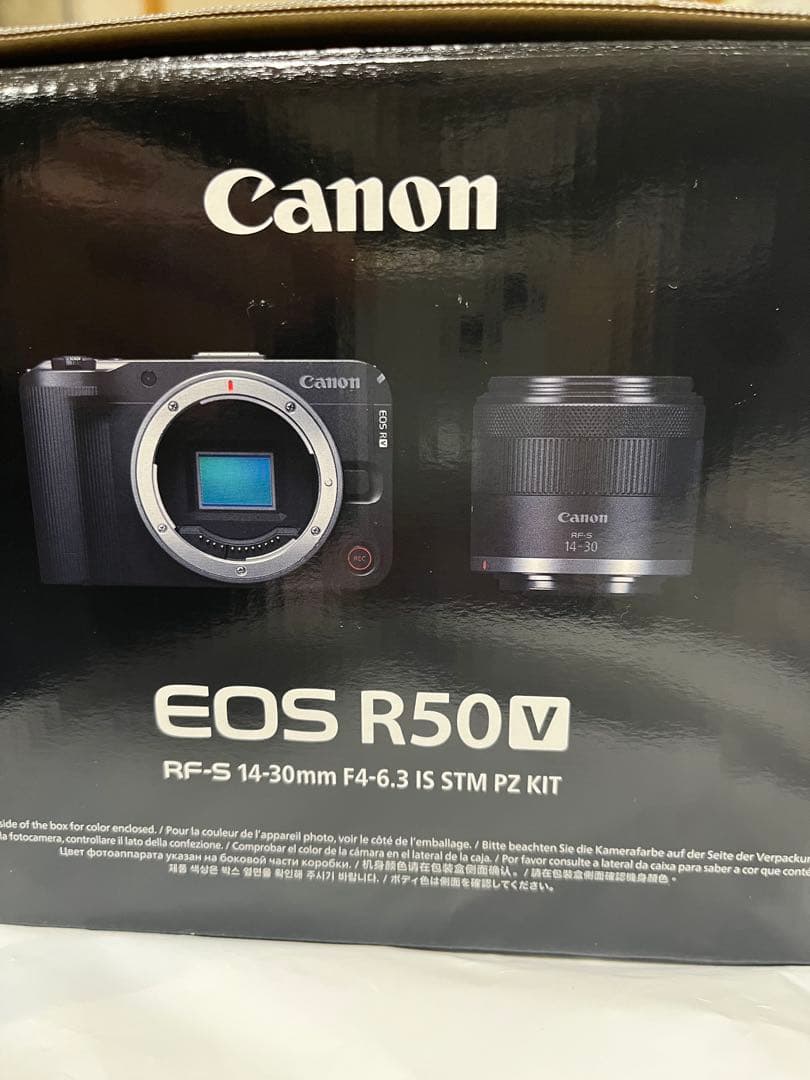 Canon EOS R50V RF-S14-30 IS STM PZKIT新品