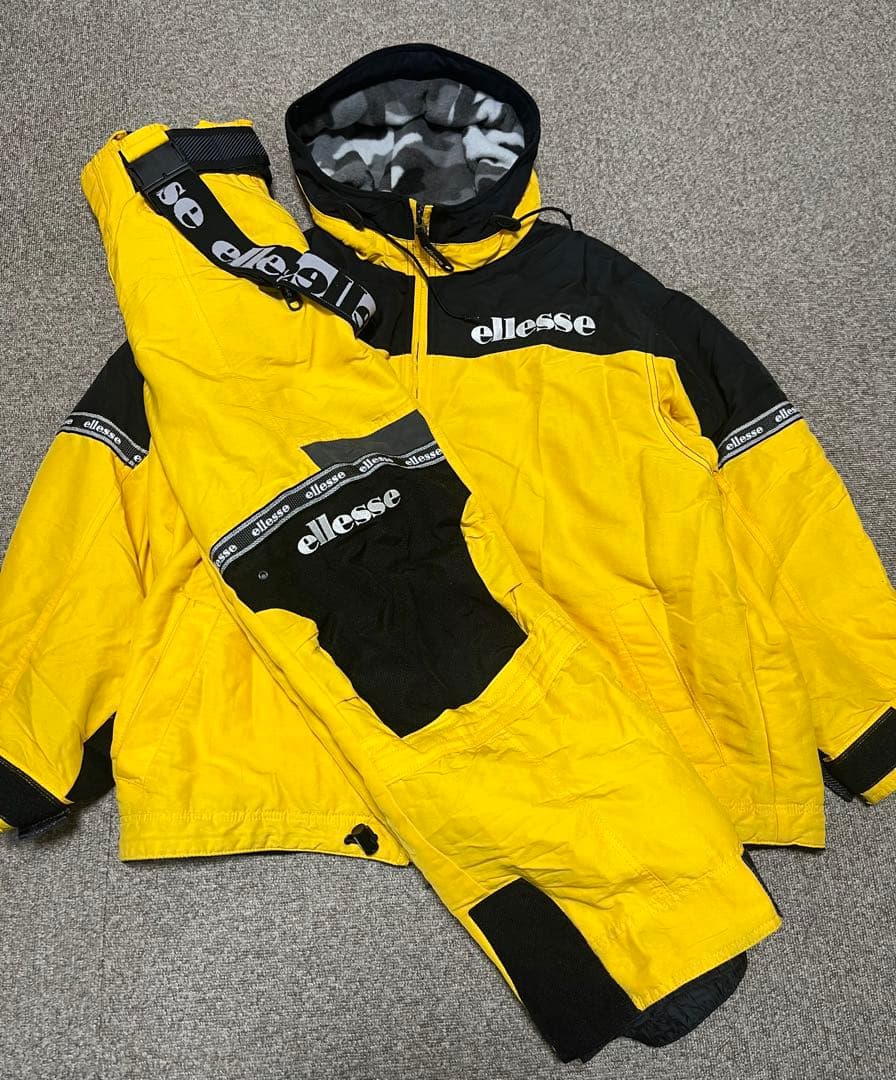 [vintage] ELLESSE スキーウェア セットアップ ゴールドウィン製