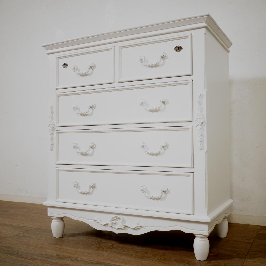 【新品】ハンプトンシリーズ　クラシカルデザインチェスト アウトレット